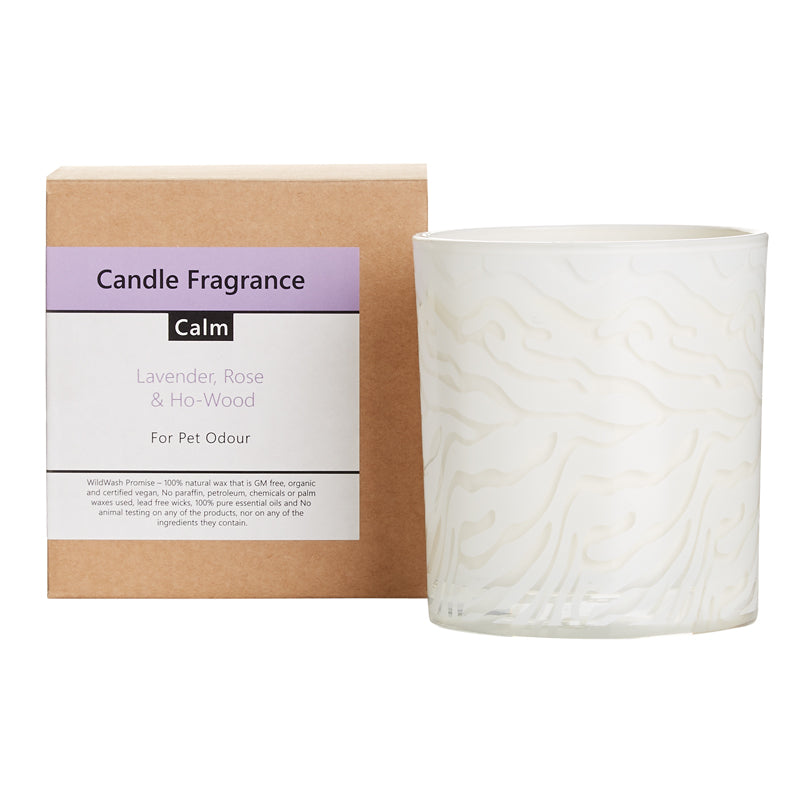 WildWash Natural Candle Calm - 60hrs burning time