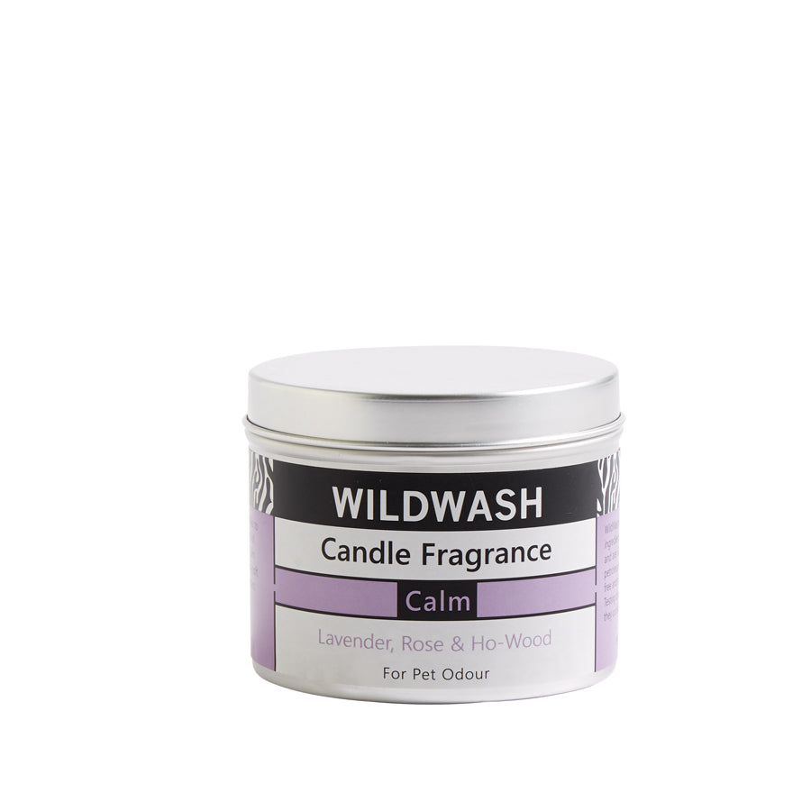 WildWash Candle in a Tin Calm - 40hrs burning time