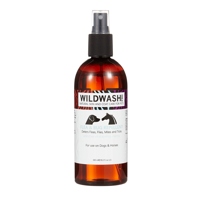 WildWash PRO Flea & Bug Repellent for Dogs and Horses 300ml